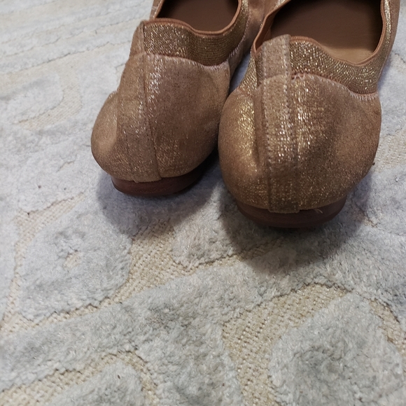 Tory Burch Caroline Metallic Flats - Picture 3 of 6